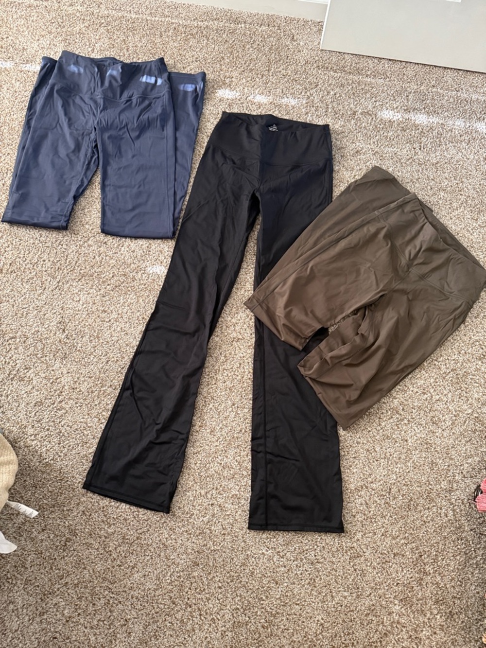 3 pairs of athletic pants- M